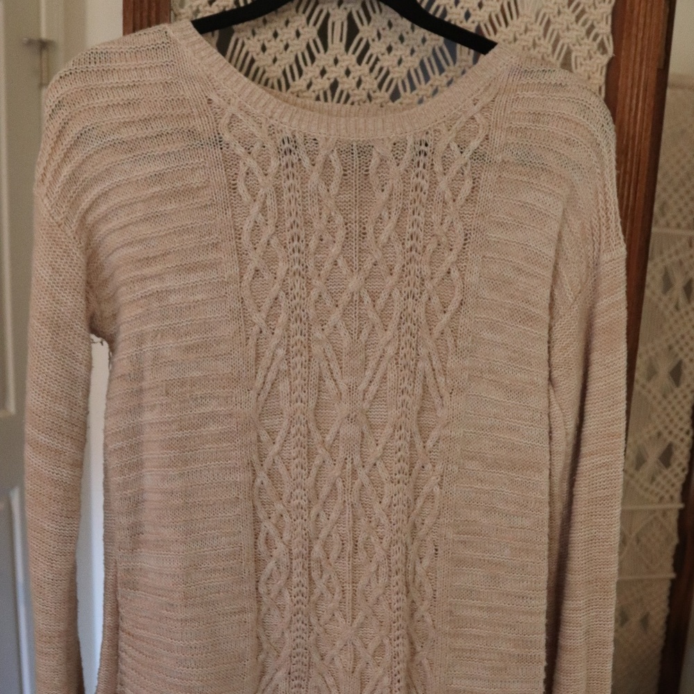 Tan Sweater